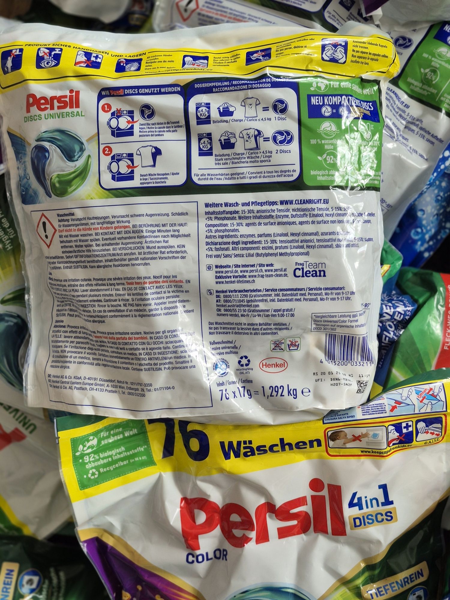 Порошок PERSIL 4in1 Color Universal. Німеччина!