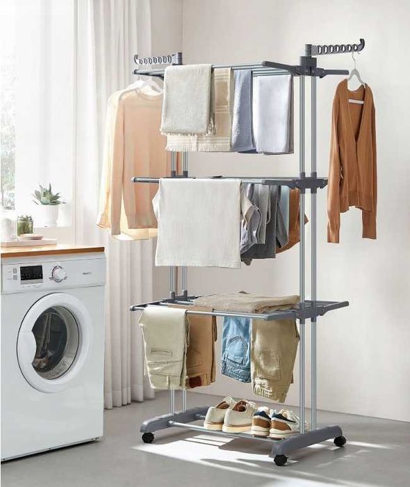 Suszarka wolnostojąca pionowa Songmics 173-173 cm x 73,5-128 cm