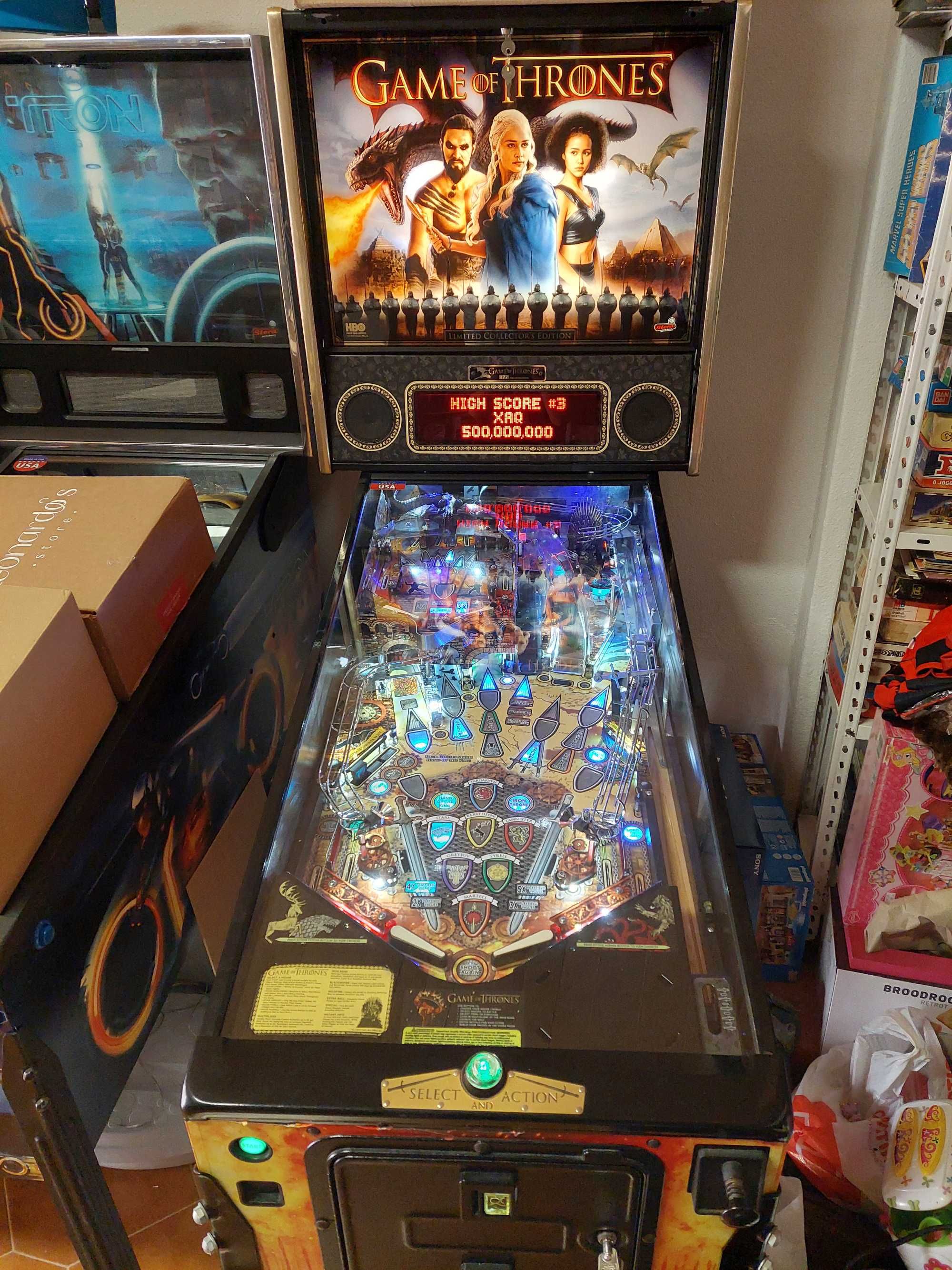 Pinball Game of Thrones LE