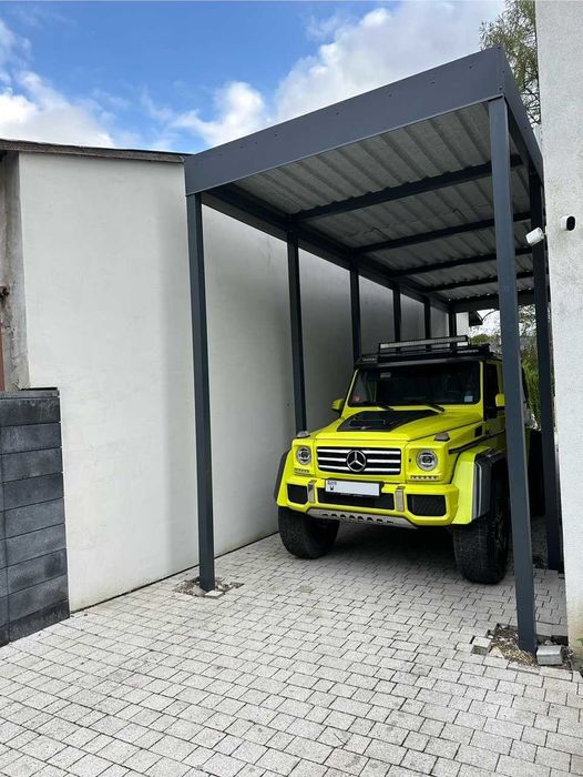Carport 6x6 6x3 Wiata Samochodowa Altana Metalowa
