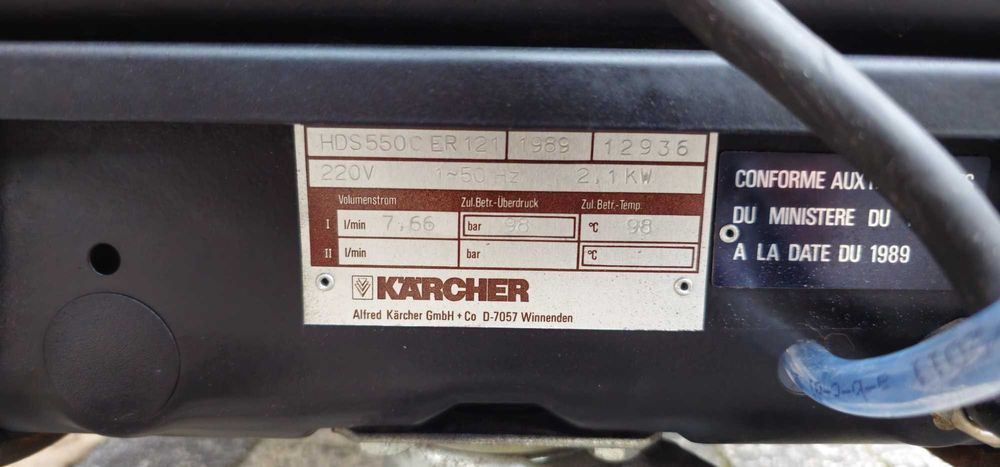 Myjka ciśnieniowa Karcher HDS 550c