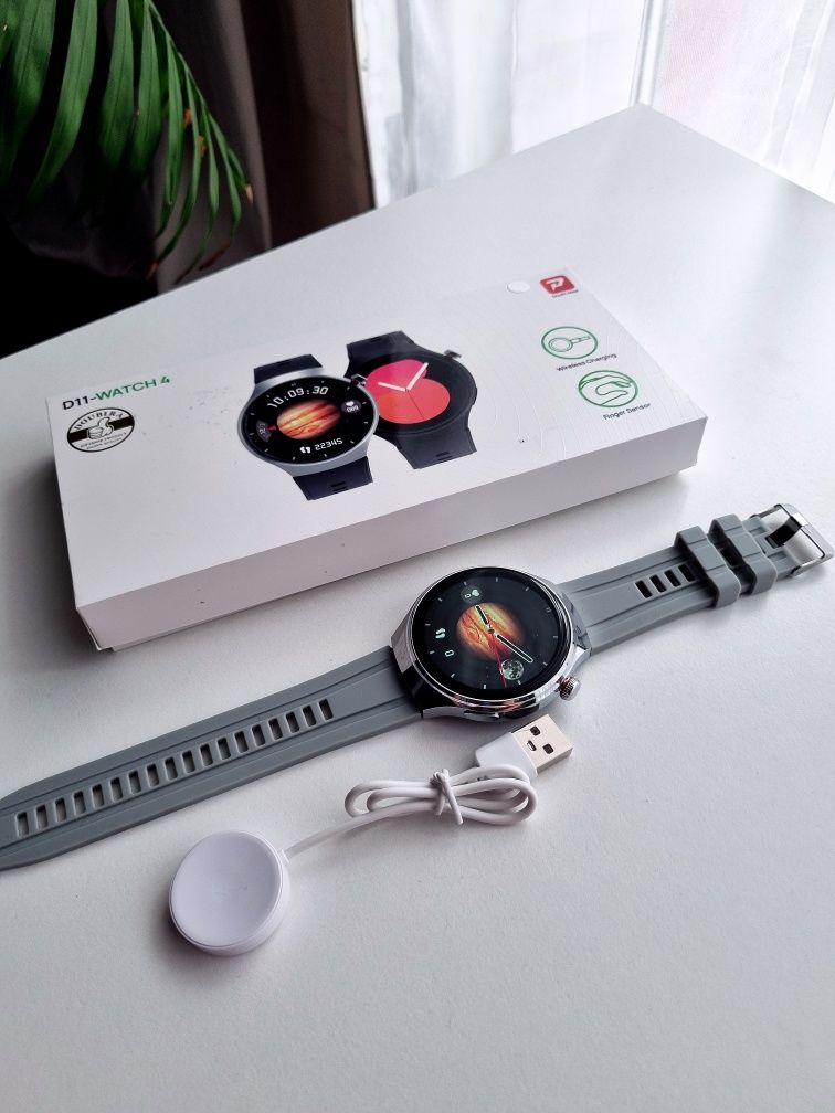 Smartwatch GT5 PRO srebrny
