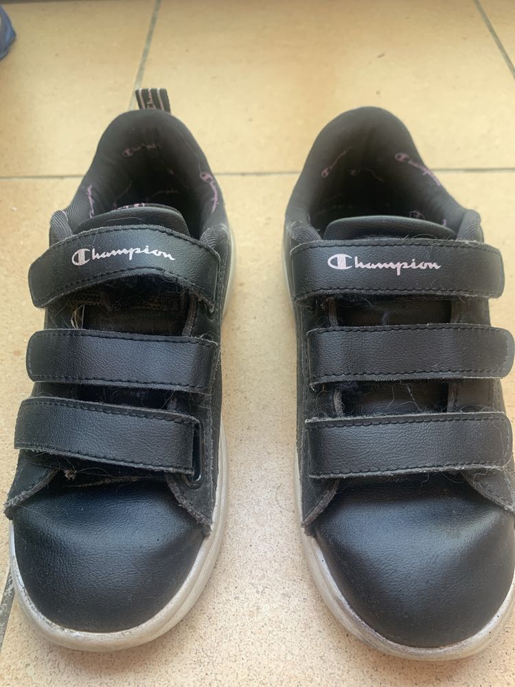 Czarne adidasy Champion dla dziewczynki r 32