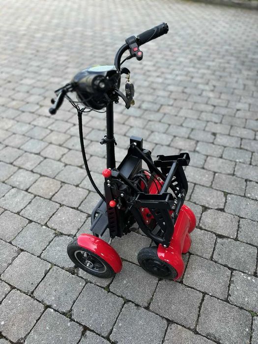 Skuter wózek inwalidzki elektryczny składany Econelo do 25km do AUTA