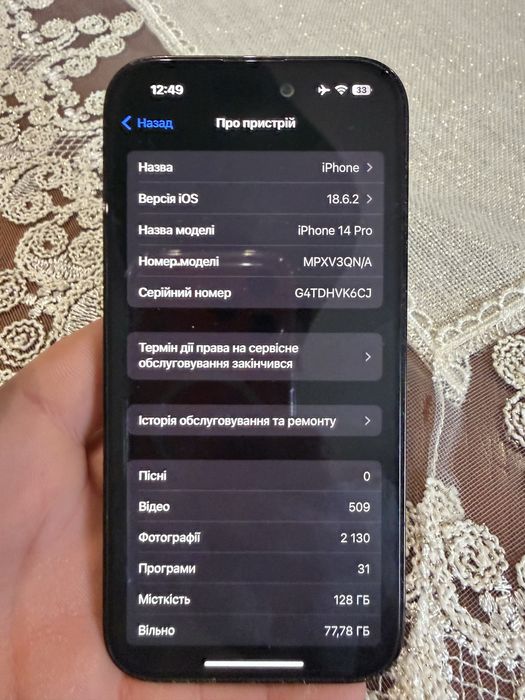 Iphone 14 pro 128 GB