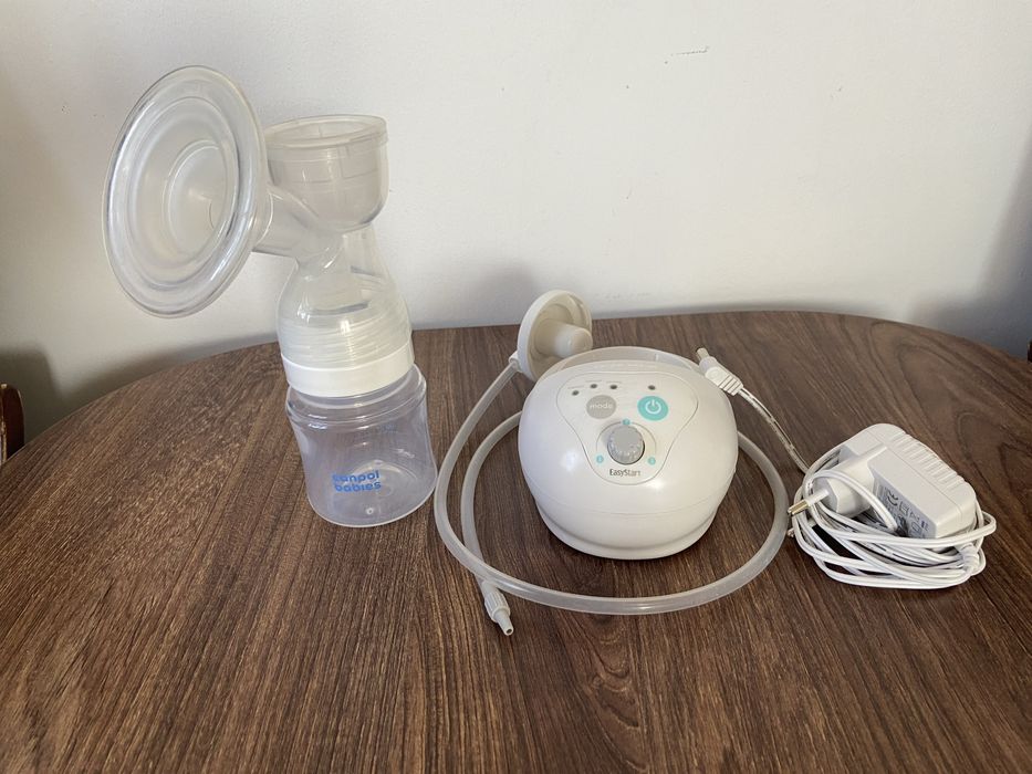 Laktator elektryczny i butelki antykolkowe