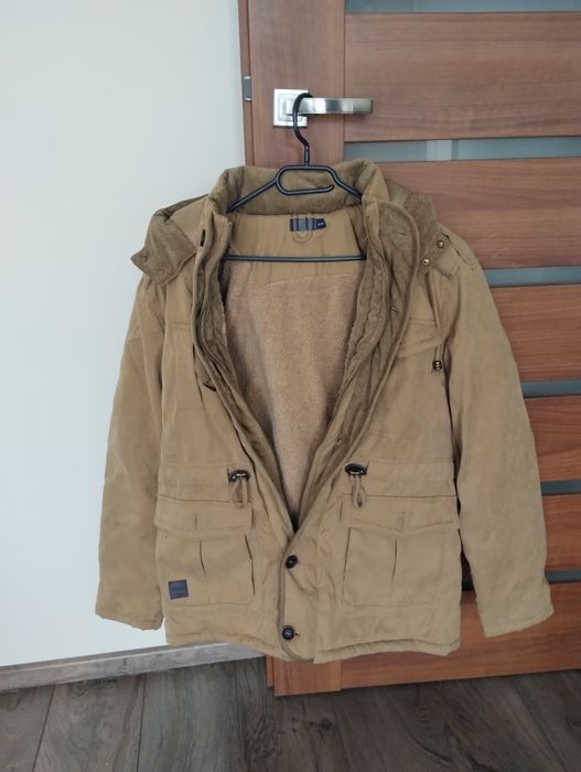 Kurtka męska parka ocieplana