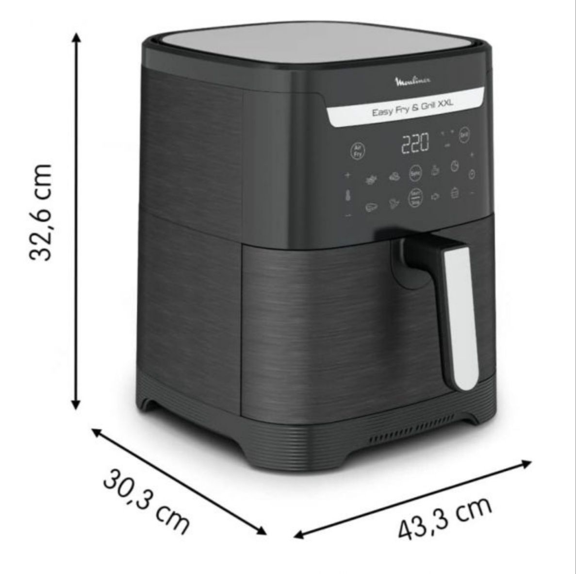 Air fryer e Grill XXL Moulinex 6,5L