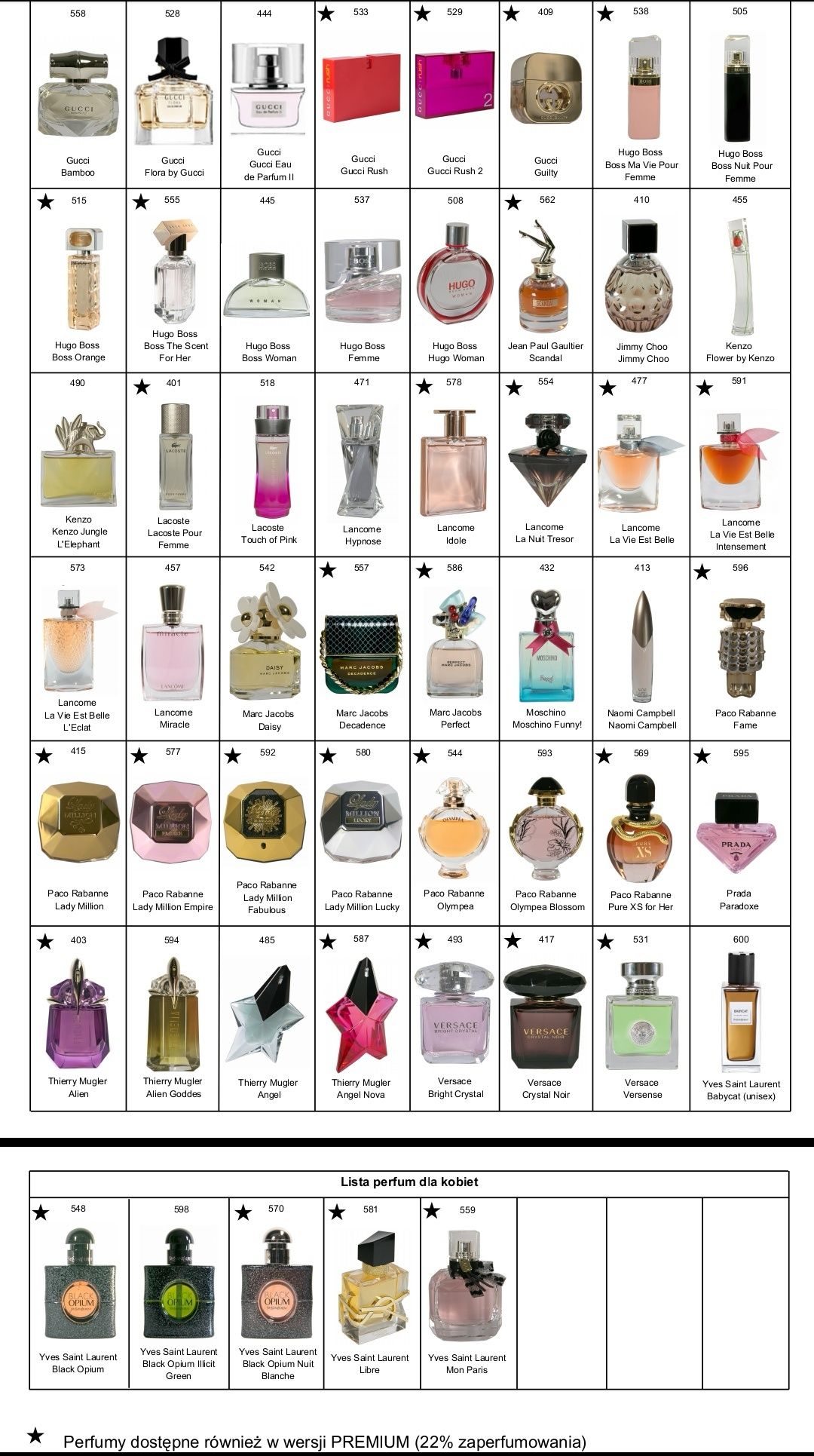 Perfumy Glantier 50ml