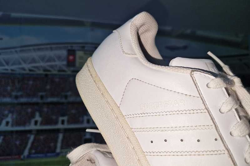 Adidas Superstar Foundation buty - sneakersy skórzane size: 41 ⅓