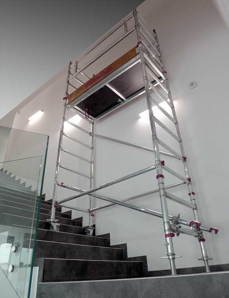 Rusztowanie Aluminiowe Firmy ALTREX FARAONE gotowe Wieże i Elementy