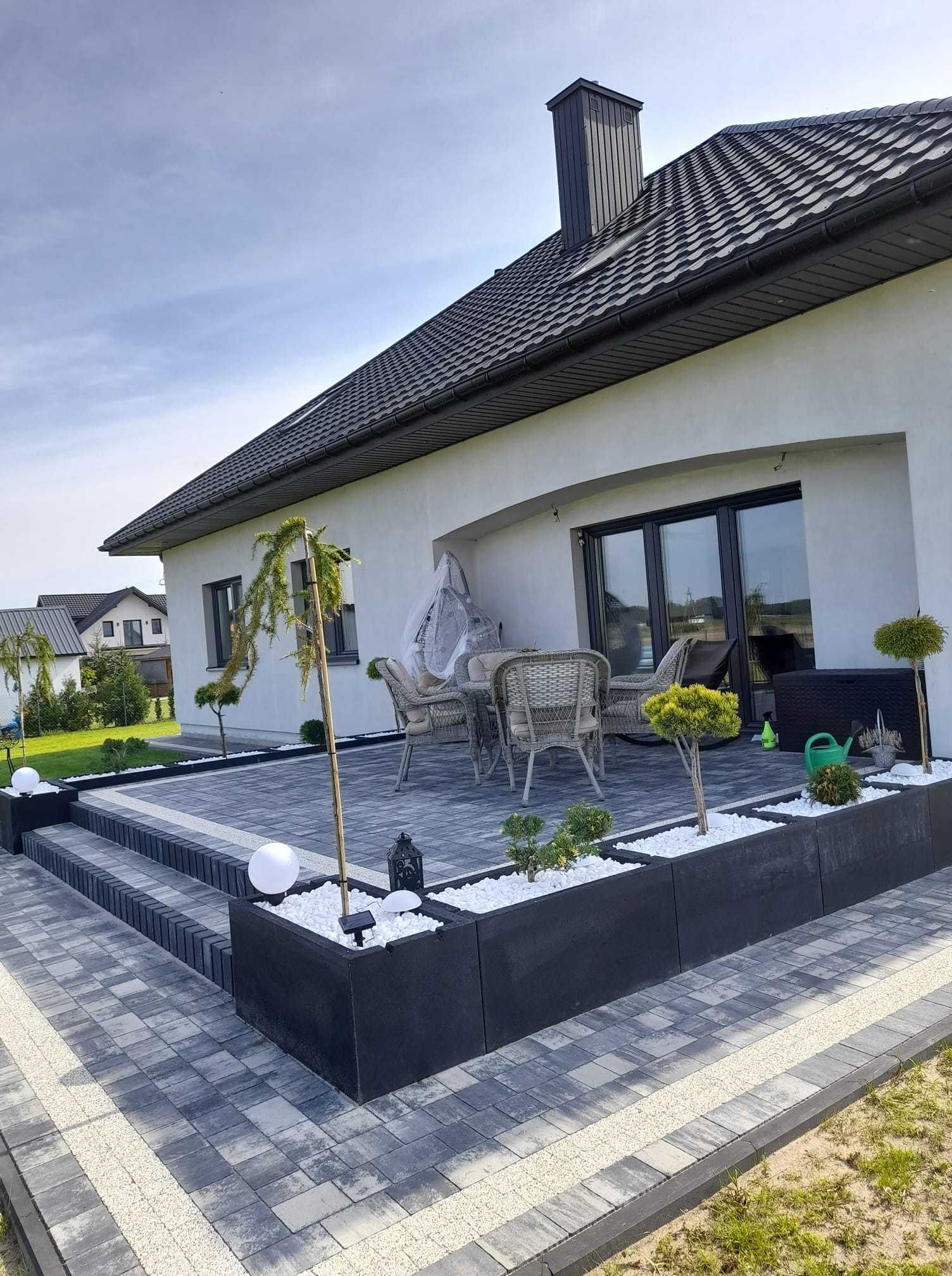 Nowoczesne betonowe DONICE ogrodowe Jadar Garden 50x100 donica KURIER