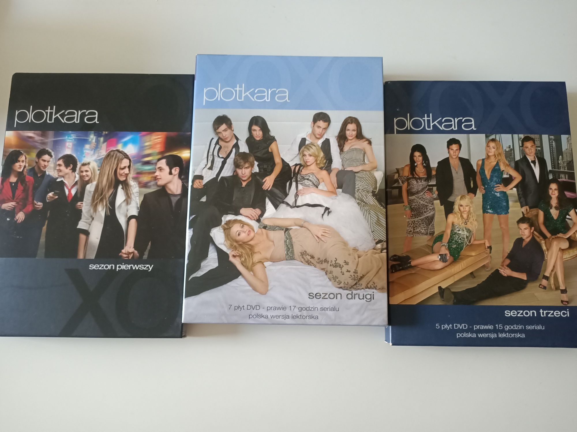 Plotkara sezon 1, 2, 3 DVD wersja PL