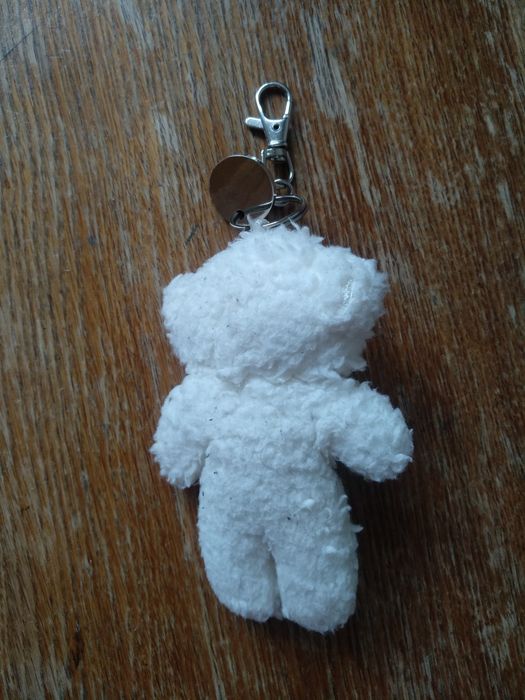 Металлический брелок, обвес на сумку для ключей мишка