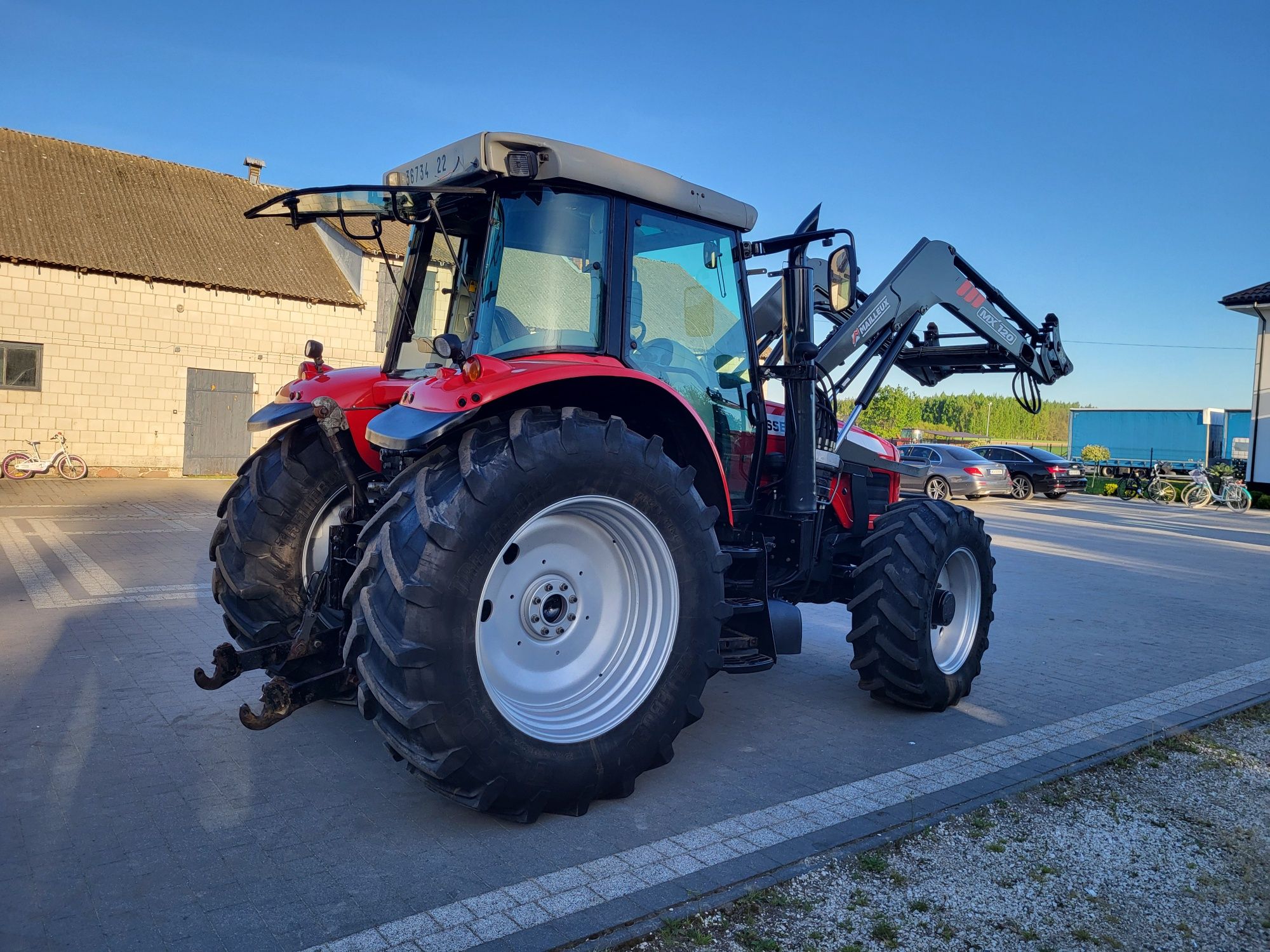 Massey Ferguson 6465 tuz tur super stan!