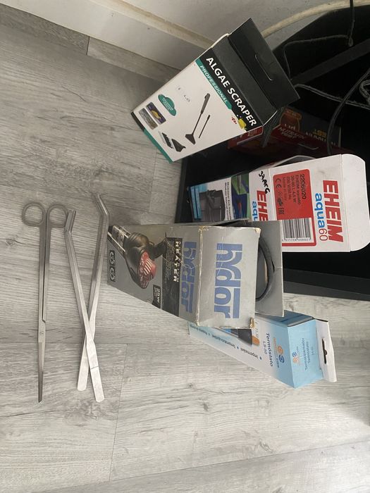 Aquario 50cm com movel e acessorios