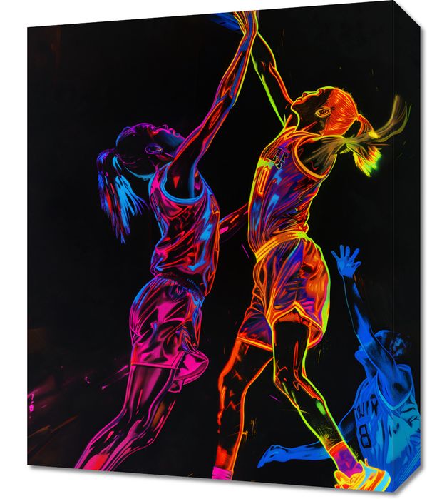 Obraz 40x50cm Mecz W Kosza