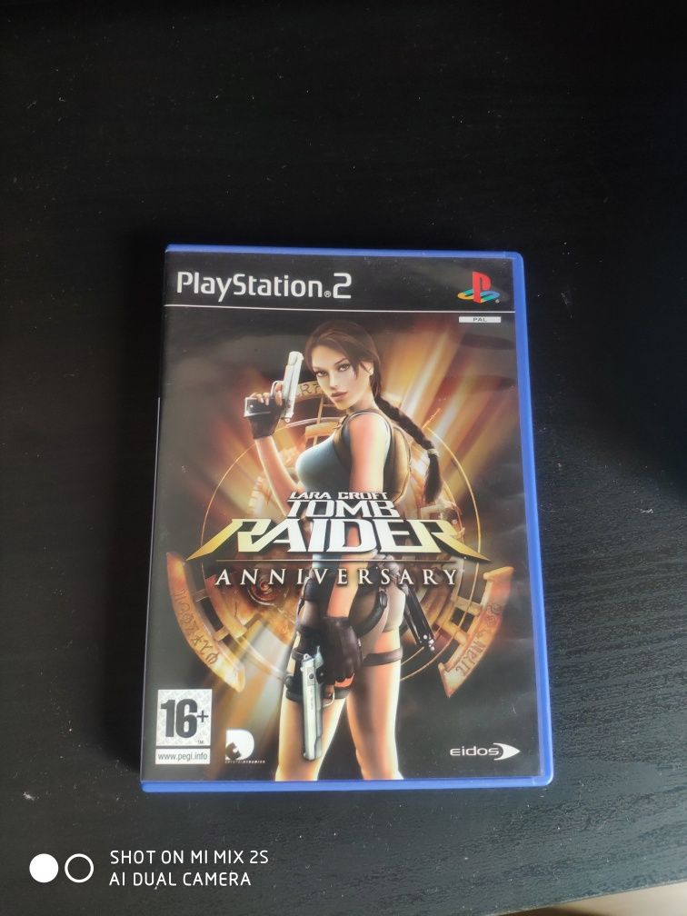 Lara croft tomb raider anniversary aniversario ps2 playstation 2 psx