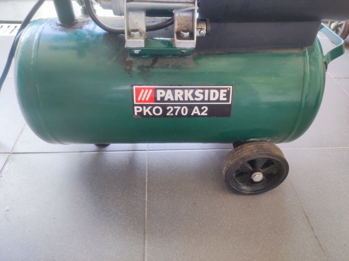 Kompresor sprężarka powietrza Parkside PKO 270a2 Zadbana sprawna wysył