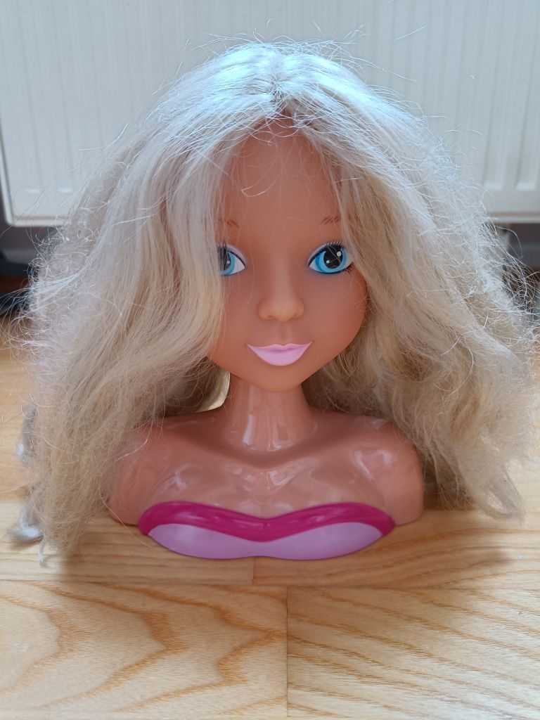 Głowa do stylizacji włosów SMIKI + akcesoria Barbie