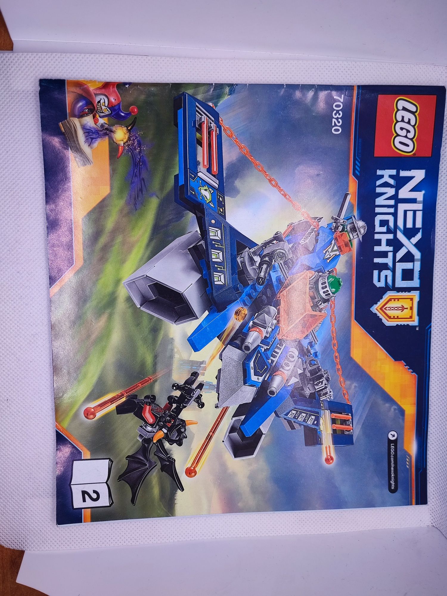 LEGO® 70320 Nexo Knights - Myśliwiec V2 Aarona