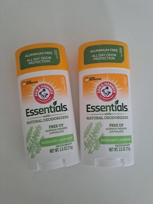 Натуральний дезодорант антиперспірант Essentials розмарин лаванда