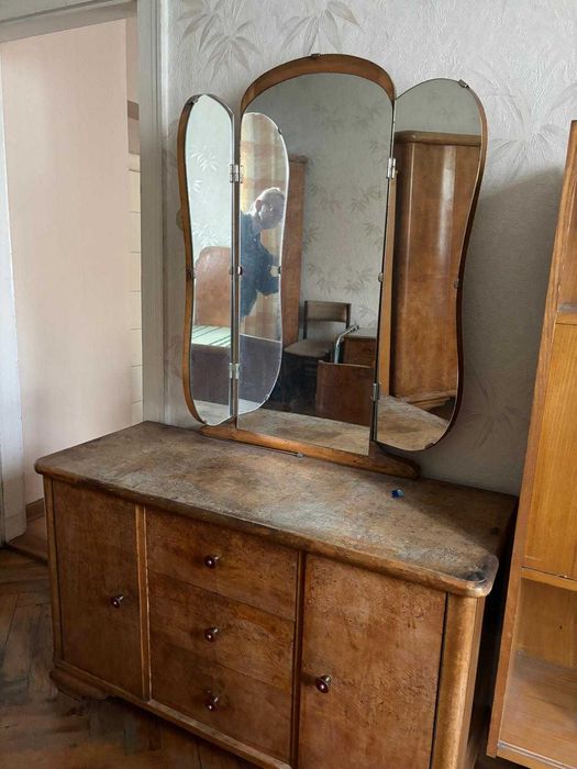 Komplet mebli do sypialni art-deco lata 30