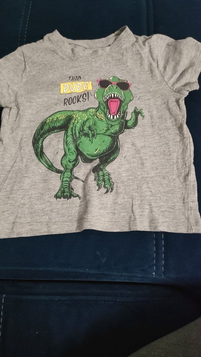 T-shirt dinozaur Primark rozm 98