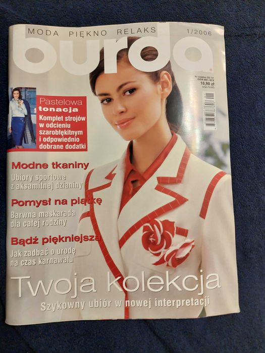 Magazyn Burda 1/2006 z wykrojami