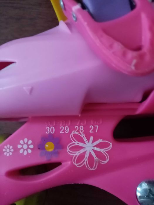 Patins em linha para menina