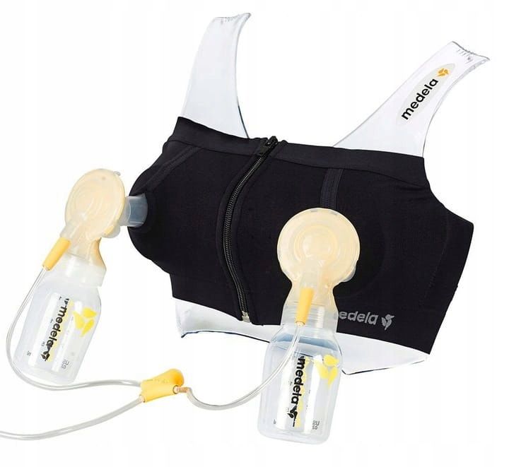 Medela Biustonosz Do Odciągania Pokarmu Czarny Rozm. S Bezszwowy