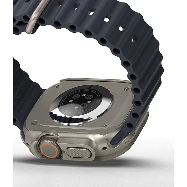 Etui Ringke Slim 2-pack do Apple Watch Ultra (49 mm) Clear & Titanium