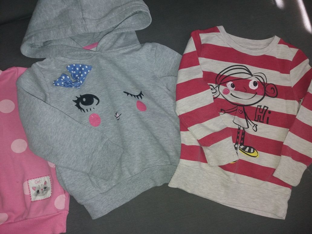 Bluza dziewczeca 3 szt 104 coolclub