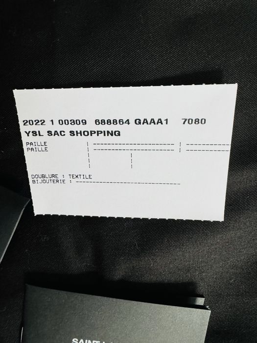 Saint laurent - raffia - piekna torba