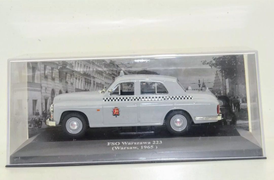 FSO Warszawa 223 (1965) TAXI Warsaw IXO® skala 1:43