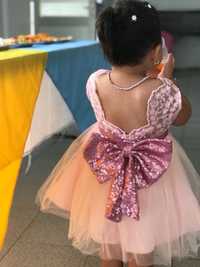 Vestido de princesa para evento especial cerimonia