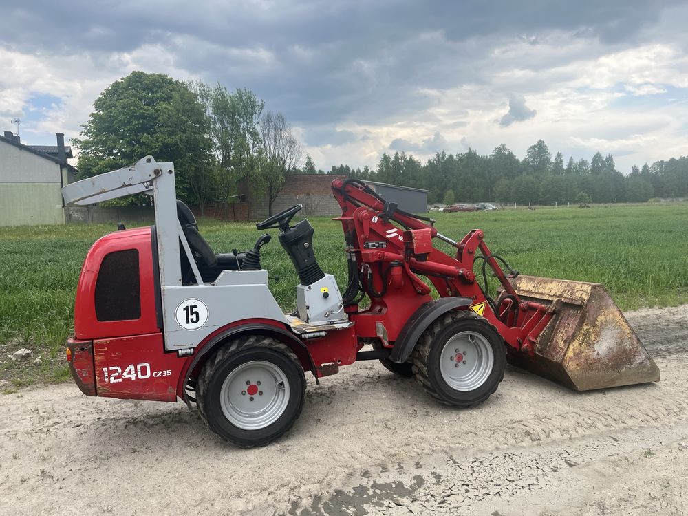 Weidemann 1240 cx35 mini ładowarka weidemann