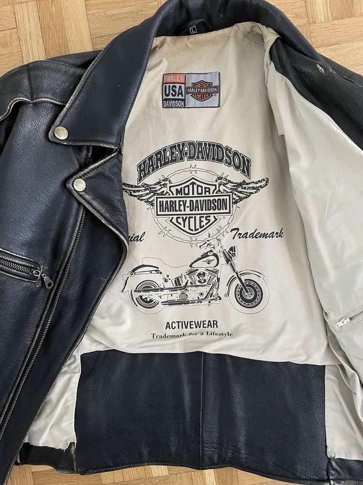 Kurtka Harley Davidson L  Vintage
