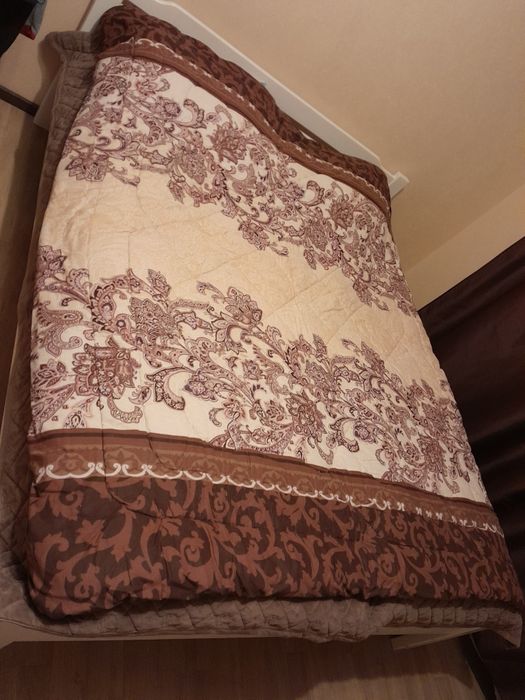 Двоспальне одіяло ковдра 200×220 з овчини НОВЕ