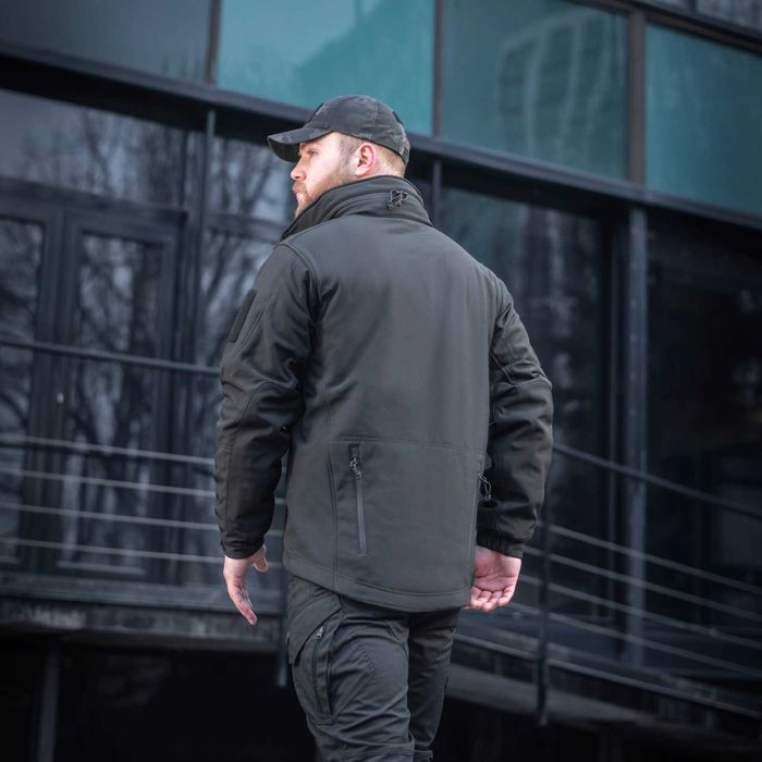 M-Tac Куртка SOFT SHELL З Підстібкою BLACK
