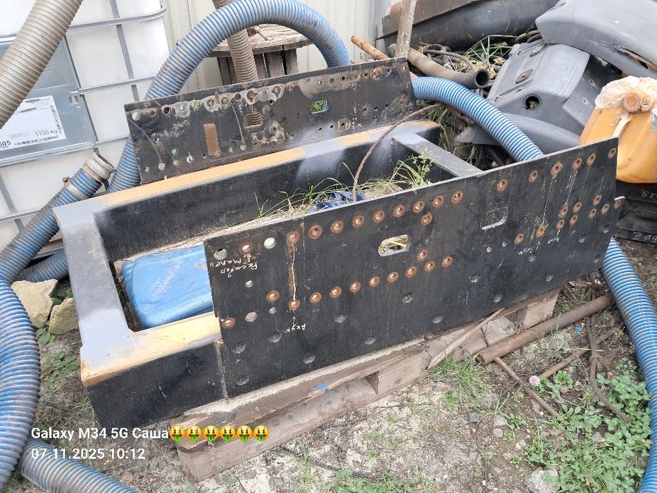 Надрамник під маніпулятор на МАН