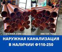 ПВХ Трубы для Канализации: Ф110,160,200,250, прямо сейчас в Киеве!