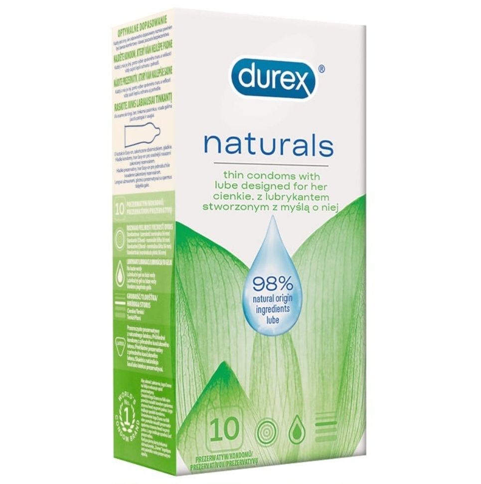 Prezerwatywy Durex Naturals 4x10szt.