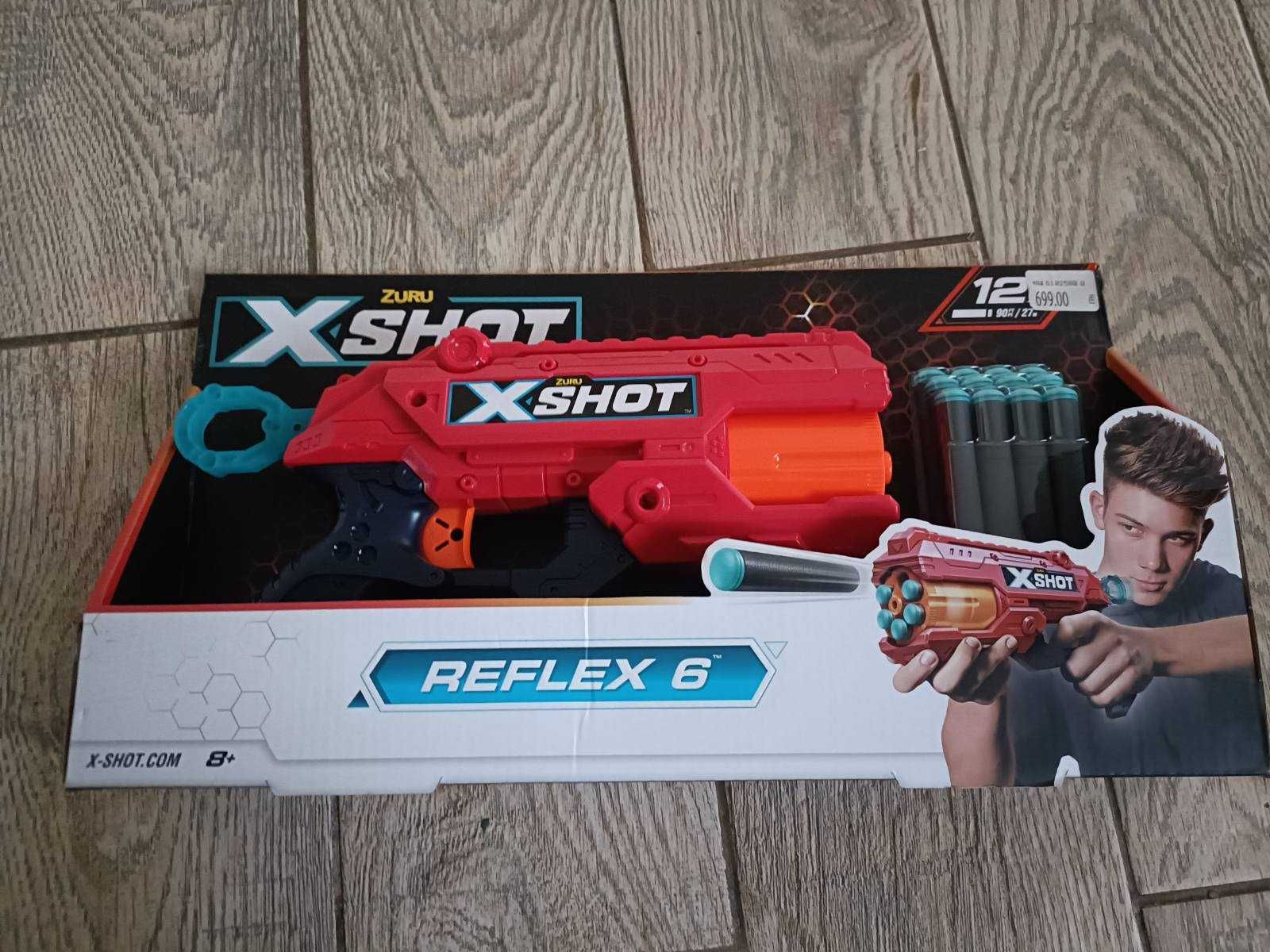 Бластер X-Shot Red Excel reflex 6