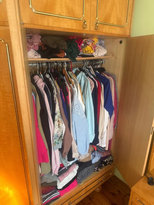 Komplet Mebli do sypialni wysoki połysk - stan idealny