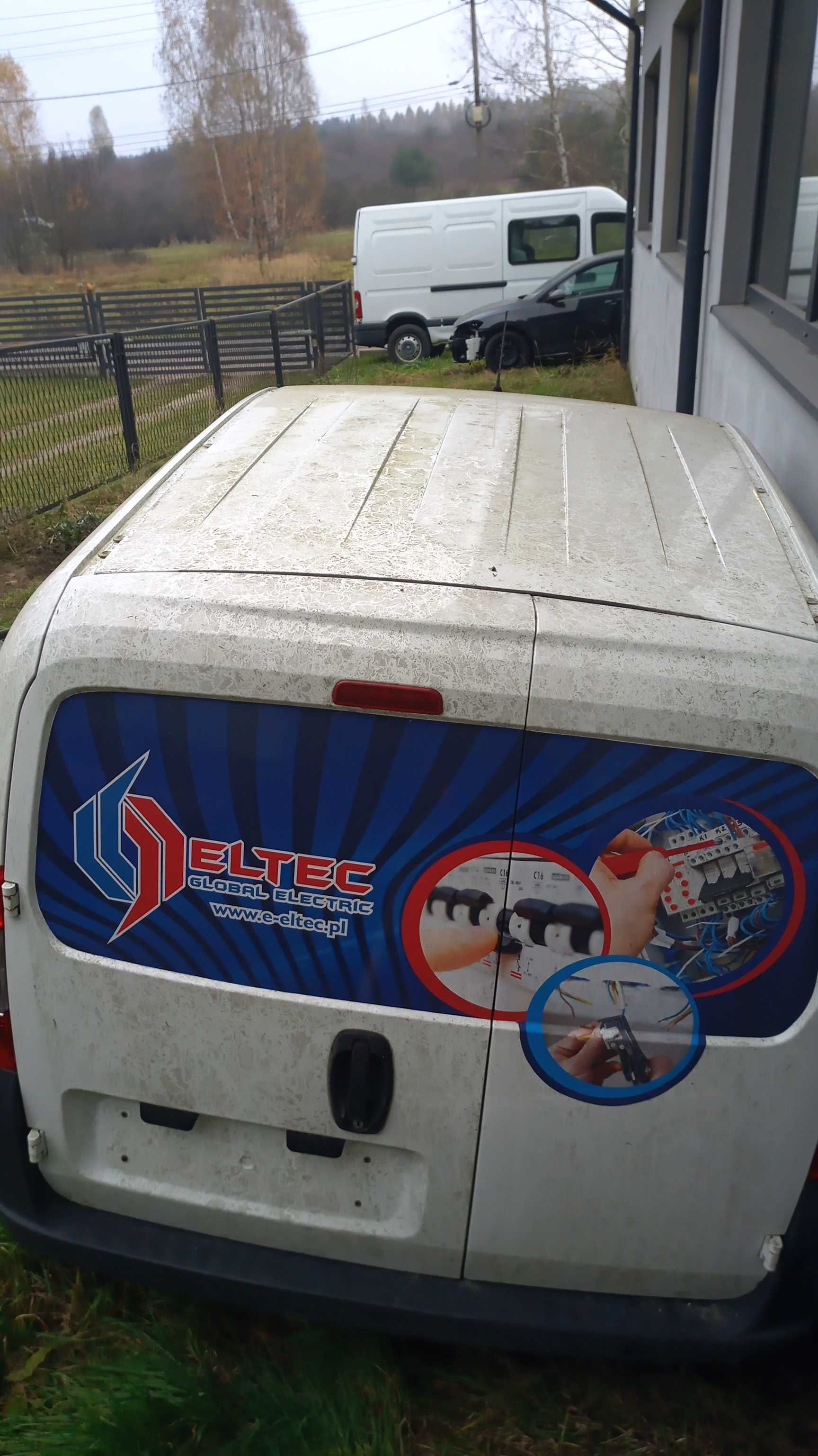 Fiat Fiorino lll Nemo beper ćwiartka tylna błotnik dach pas tylny
