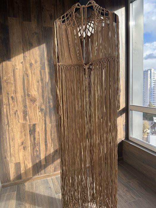 Сукня туніка макраме бохо