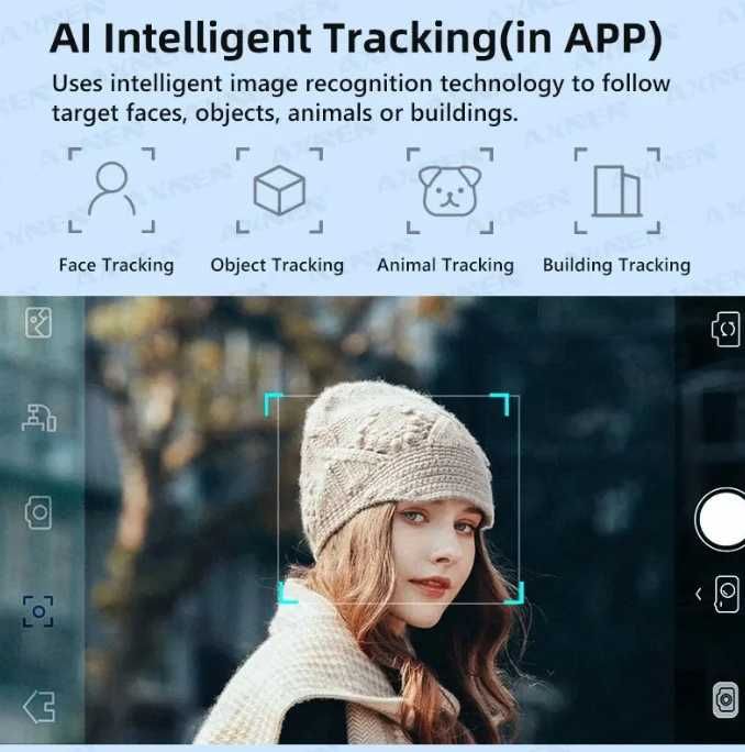 Gimbal Estabilizador, Reconhecimento Facial, Remoto NOVO ENVIO GRÁTIS