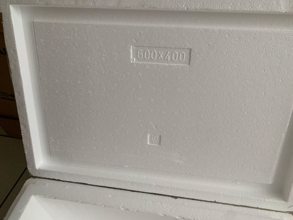 Styrobox duże Pudełko styropianowe 30 l wkłady chlodzace