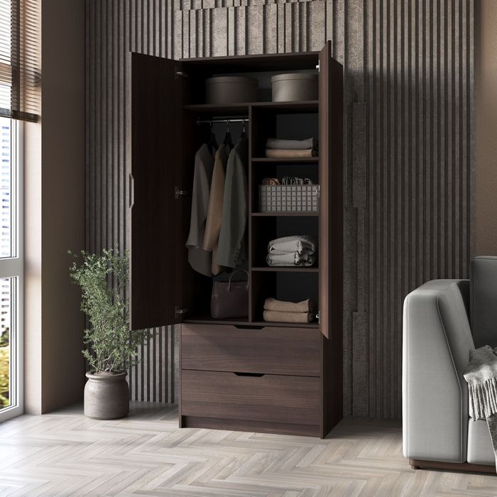 Шафа, шафа з шухлядами і поличками, шафа для одягу